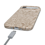 Beige Garden | Neutral Floral Case iPhone Case get.casely 