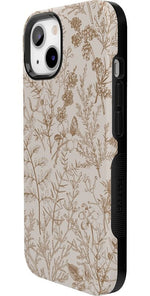 Beige Garden | Neutral Floral Case iPhone Case get.casely 