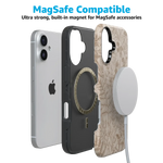 Beige Garden | Neutral Floral Case iPhone Case get.casely 