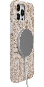 Beige Garden | Neutral Floral Case iPhone Case get.casely 