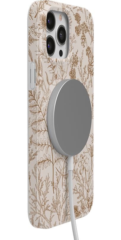 Beige Garden | Neutral Floral Case iPhone Case get.casely 