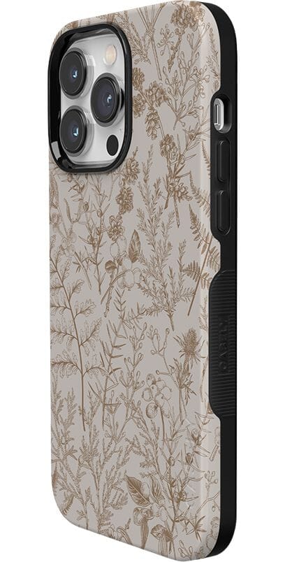 Beige Garden | Neutral Floral Case iPhone Case get.casely 