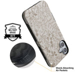 Beige Garden | Neutral Floral Case iPhone Case get.casely 