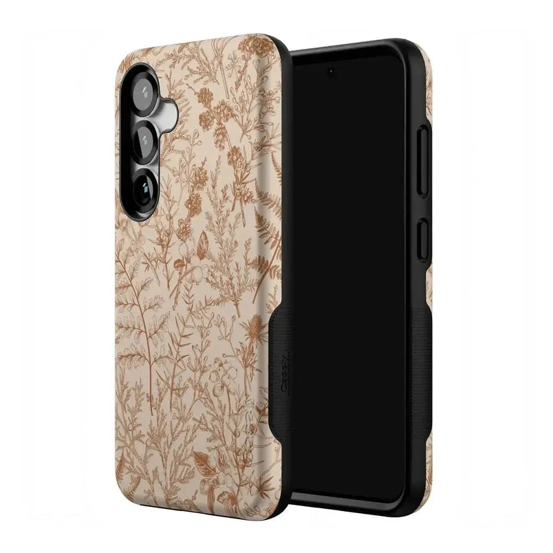 Beige Garden | Neutral Floral Case iPhone Case get.casely 
