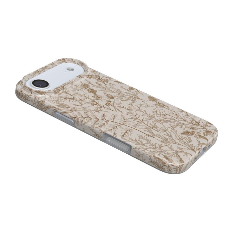 Beige Garden | Neutral Floral Case iPhone Case get.casely 