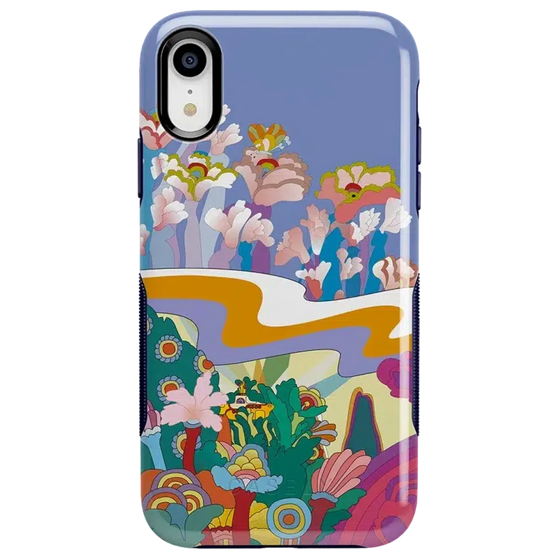 Beneath the Waves | The Beatles Yellow Submarine Case iPhone Case get.casely Bold iPhone XR 