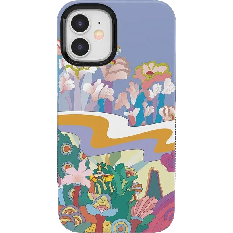 Beneath the Waves | The Beatles Yellow Submarine Case iPhone Case get.casely Bold + MagSafe® iPhone 12