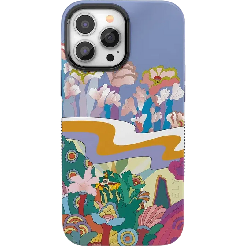 Beneath the Waves | The Beatles Yellow Submarine Case iPhone Case get.casely Bold + MagSafe® iPhone 13 Pro Max