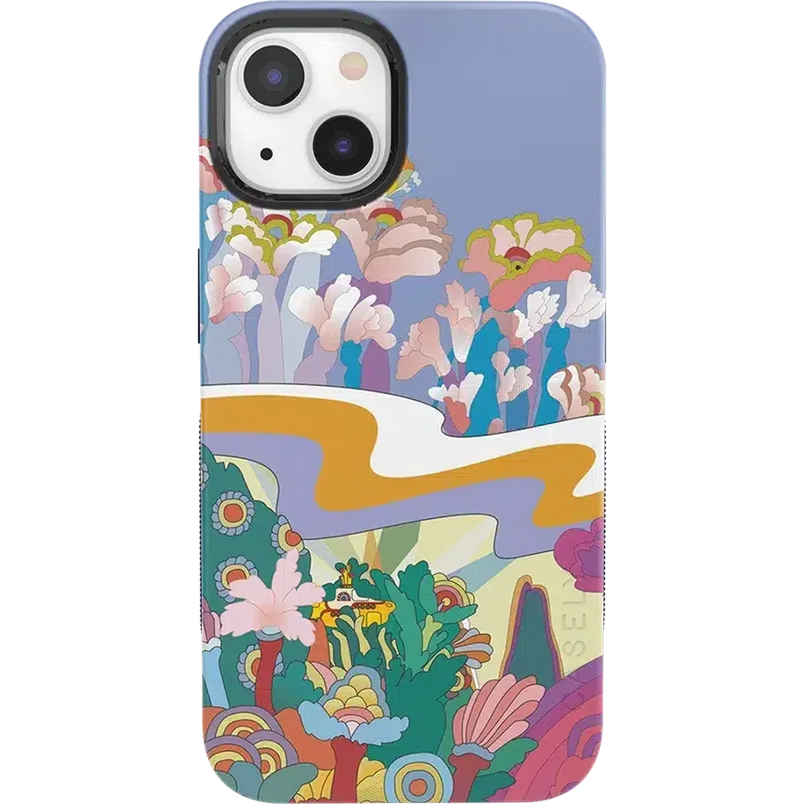 Beneath the Waves | The Beatles Yellow Submarine Case iPhone Case get.casely Bold + MagSafe® iPhone 13