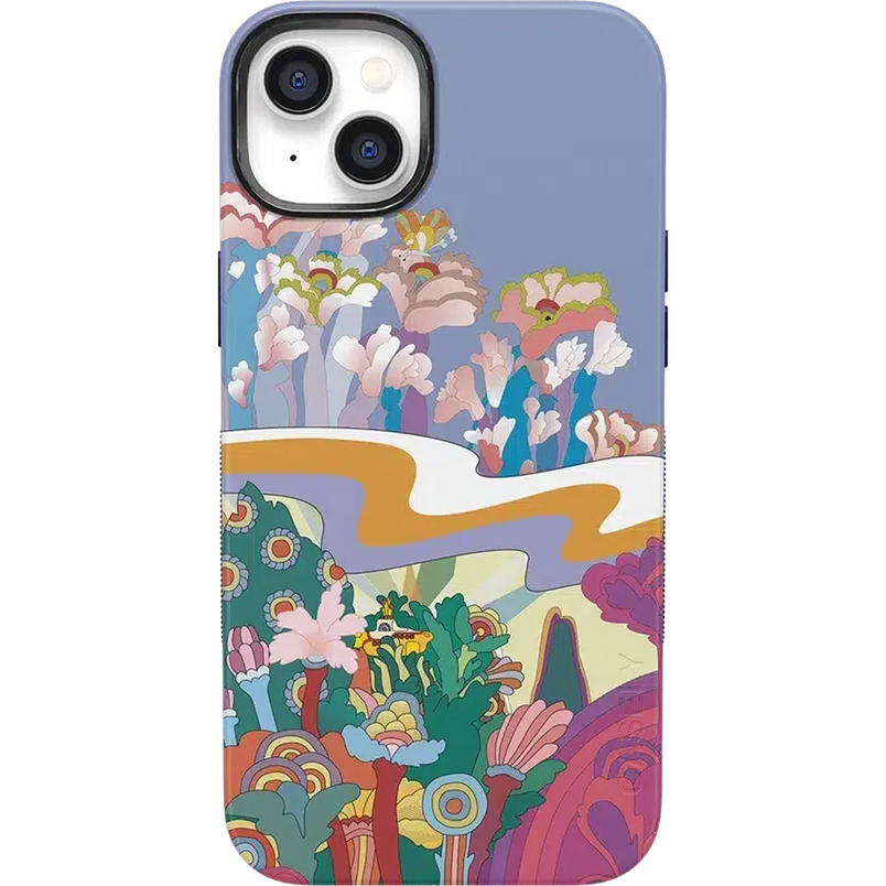 Beneath the Waves | The Beatles Yellow Submarine Case iPhone Case get.casely Bold + MagSafe® iPhone 14 Plus