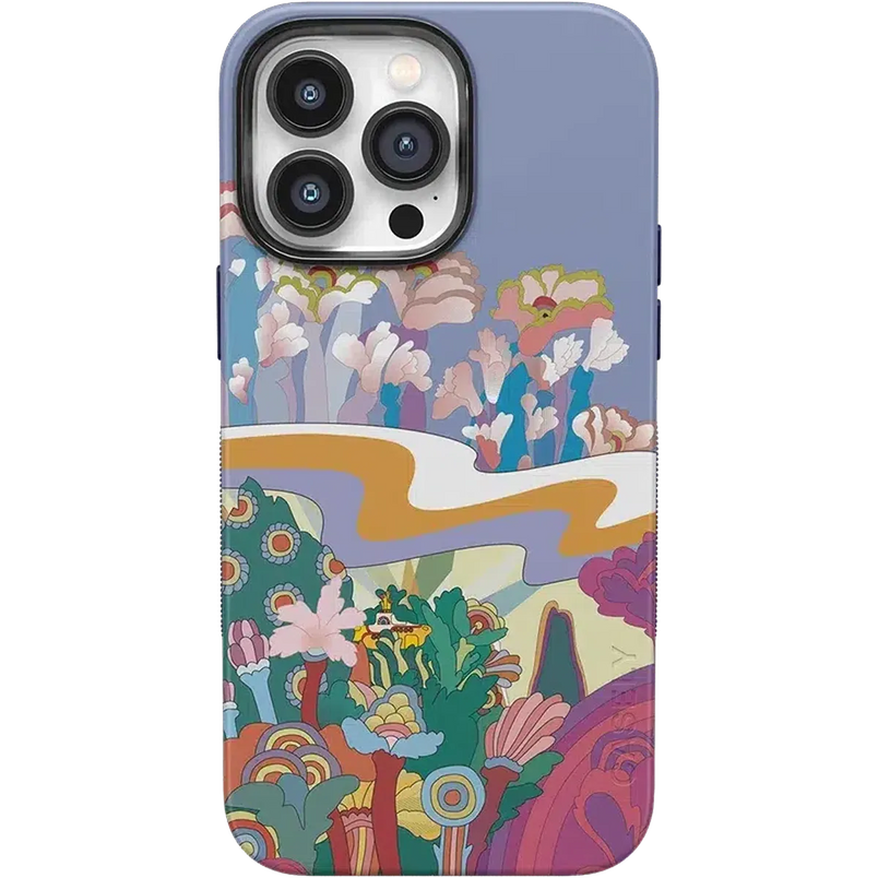 Beneath the Waves | The Beatles Yellow Submarine Case iPhone Case get.casely Bold + MagSafe® iPhone 14 Pro Max