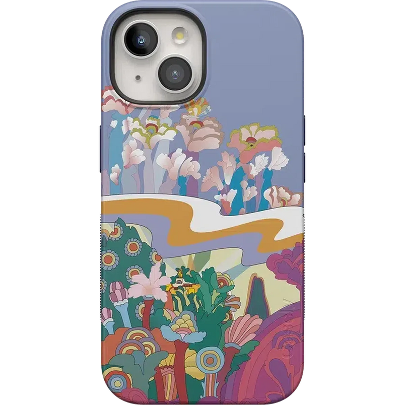 Beneath the Waves | The Beatles Yellow Submarine Case iPhone Case get.casely Bold + MagSafe® iPhone 15 Plus