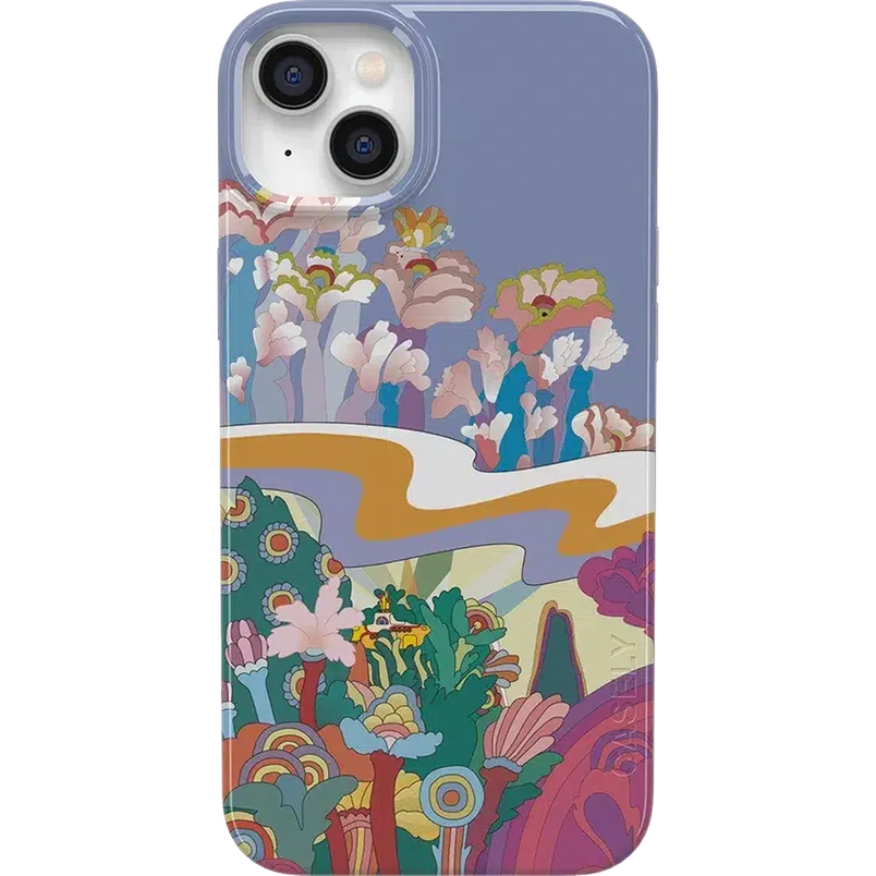 Beneath the Waves | The Beatles Yellow Submarine Case iPhone Case get.casely Classic + MagSafe® iPhone 14 Plus