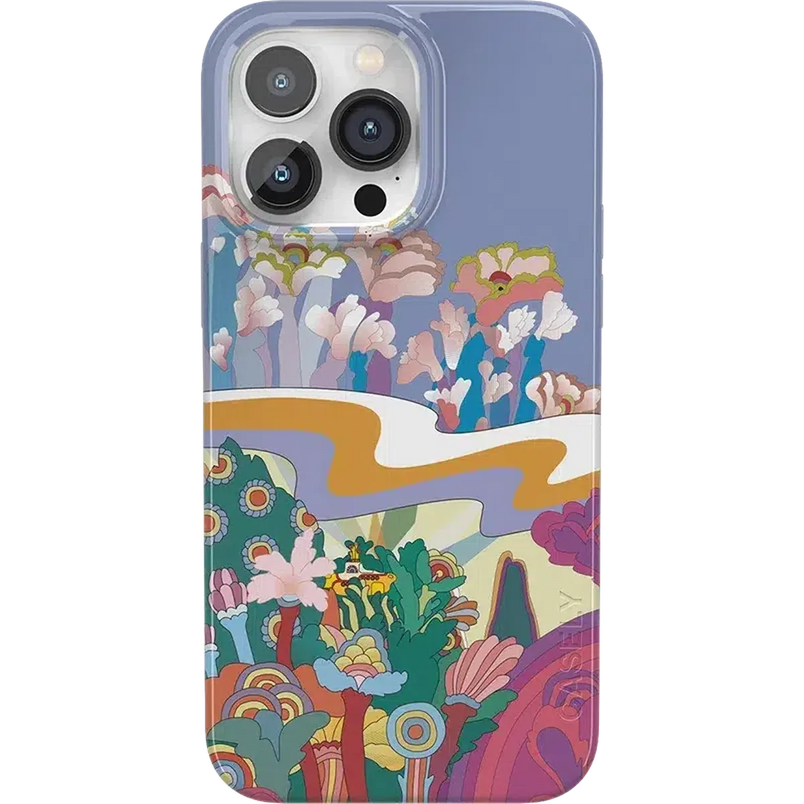 Beneath the Waves | The Beatles Yellow Submarine Case iPhone Case get.casely Classic + MagSafe® iPhone 14 Pro Max