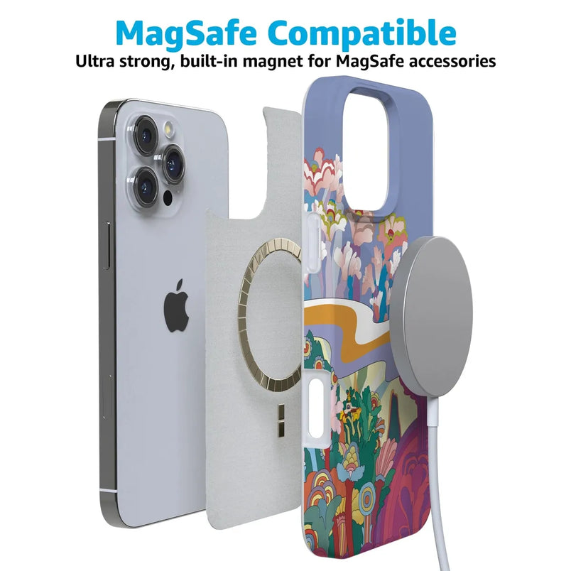 Beneath the Waves | The Beatles Yellow Submarine Case iPhone Case get.casely 