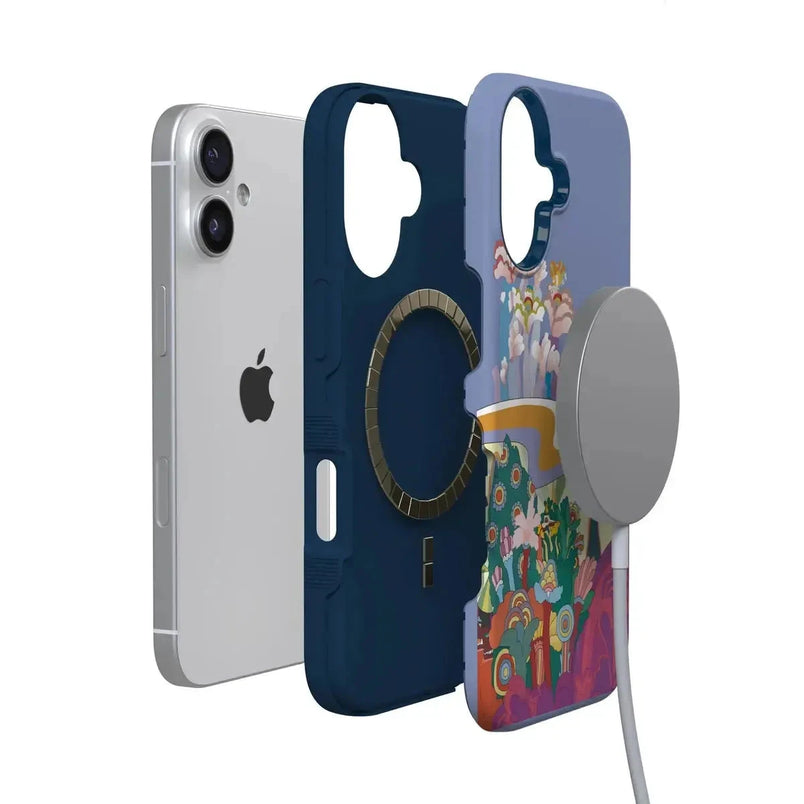 Beneath the Waves | The Beatles Yellow Submarine Case iPhone Case get.casely 