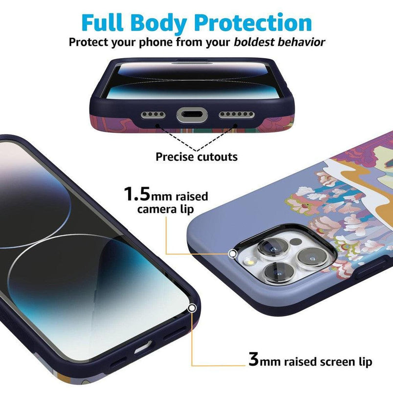 Beneath the Waves | The Beatles Yellow Submarine Case iPhone Case get.casely 