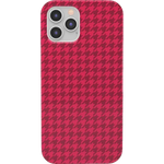 Best Dressed | Pink Houndstooth Case iPhone Case get.casely Classic + MagSafe® iPhone 13 Pro Max