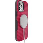 Best Dressed | Pink Houndstooth Case iPhone Case get.casely 