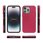 Best Dressed | Pink Houndstooth Case iPhone Case get.casely 