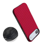 Best Dressed | Red Houndstooth Case iPhone Case get.casely 