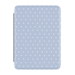On the Dot | Glacier Blue Polka Dot Kindle Case