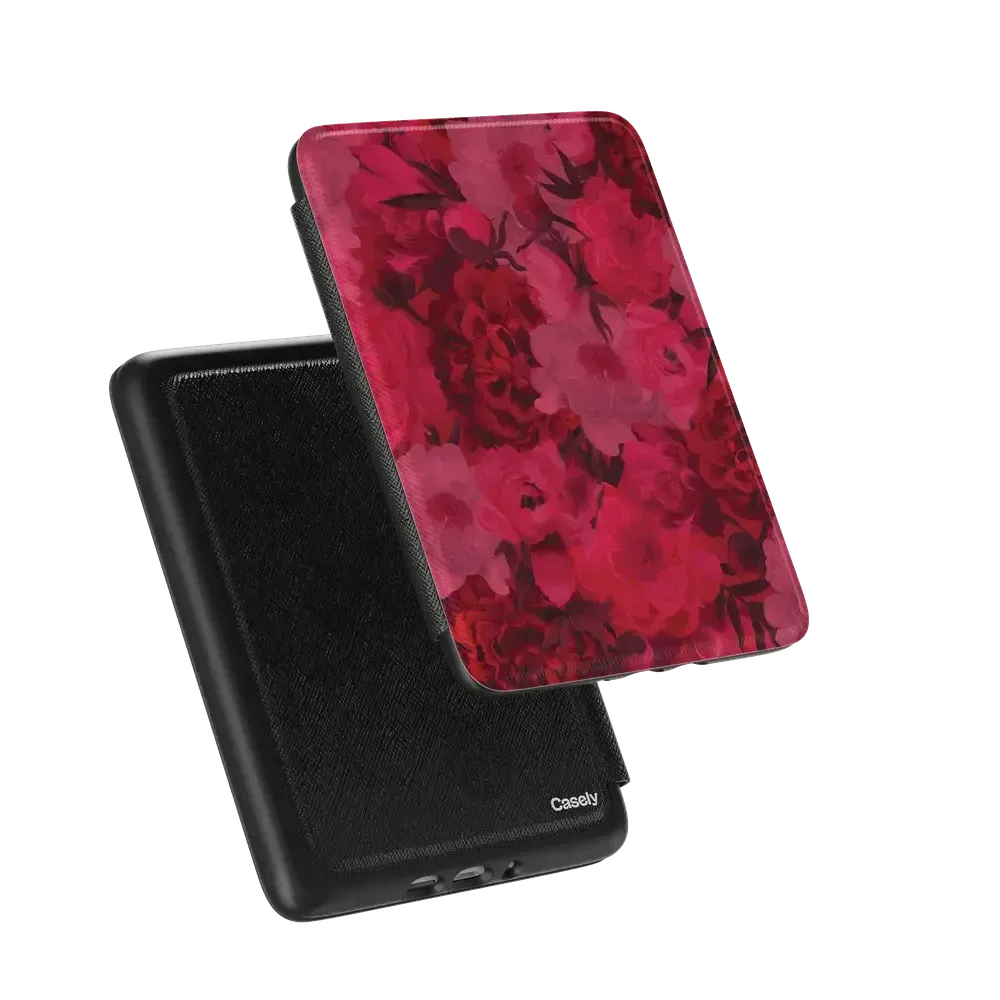 Romance Novel Moody Floral Kindle Case - Thumbnail 4