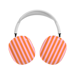 Perfect Stripes | Orange & Pink Stripes AirPods Max Case - AirPods Max