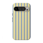 Coastline Stripes | Blue & Yellow Case - Google Pixel 9 Pro XL