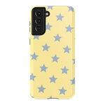 Shine Bright | Butter Yellow Stars Case - Galaxy S21 Plus