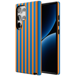 Go New York | Blue & Orange Stripes Case