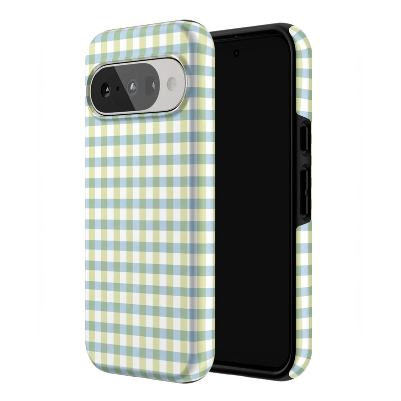 Pastel Picnic | Blue & Green Gingham Case
