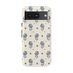 Seaside Stitch | Vintage Roses Case - Google Pixel 8