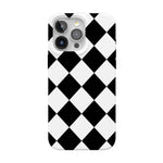 Black Checkerboard | High Contrast Design Case Phone Case Casetry Classic + MagSafe® iPhone 15 Pro Max 