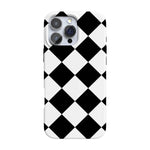Black Checkerboard | High Contrast Design Case Phone Case Casetry Classic + MagSafe® iPhone 16 Pro Max 
