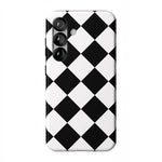 Black Checkerboard | High Contrast Design Case Phone Case Casetry Essential + MagSafe® Galaxy S25