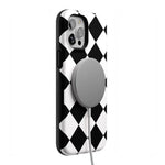 Black Checkerboard | High Contrast Design Case Phone Case Casetry 