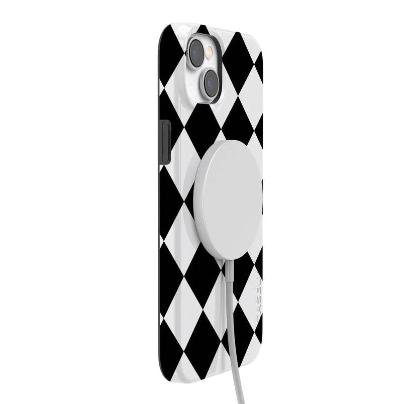 Black Checkerboard | High Contrast Design Case Phone Case Casetry 