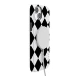Black Checkerboard | High Contrast Design Case Phone Case Casetry 