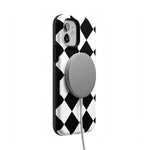 Black Checkerboard | High Contrast Design Case Phone Case Casetry 