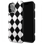 Black Checkerboard | High Contrast Design Case Phone Case Casetry 