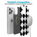 Black Checkerboard | High Contrast Design Case Phone Case Casetry 