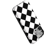 Black Checkerboard | High Contrast Design Case Phone Case Casetry 