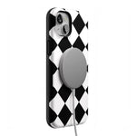 Black Checkerboard | High Contrast Design Case Phone Case Casetry 