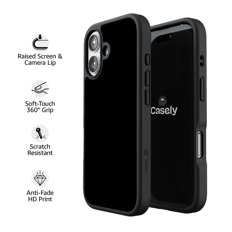 Black Onyx | The Boyfriend Collection iPhone Case get.casely 