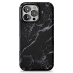 Black Pearl | Classic Black Marble Case iPhone Case get.casely Bold + MagSafe® iPhone 15 Pro Max