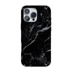 Black Pearl | Classic Black Marble Case iPhone Case get.casely Classic + MagSafe® iPhone 16 Pro Max 