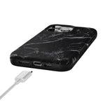 Black Pearl | Classic Black Marble Case iPhone Case get.casely 