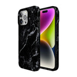 Black Pearl | Classic Black Marble Case iPhone Case get.casely 