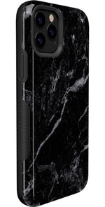 Black Pearl | Classic Black Marble Case iPhone Case get.casely 